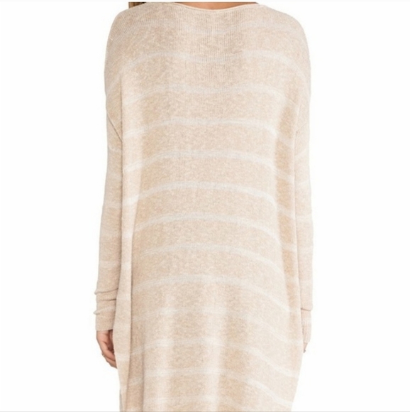 Free People Shipping News Tunic Sweater in Ballet Combo Size Small - Picture 2 of 8
